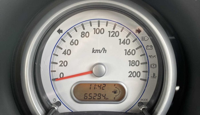 2014 Maruti Ritz VXI, Petrol, Manual, 65,279 km, Odometer Image