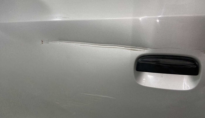 2020 Maruti New Wagon-R LXI CNG (O) 1.0, CNG, Manual, 61,292 km, Front passenger door - Circle - Paint ok & Dent >4 inch(Dent on Criase Line)