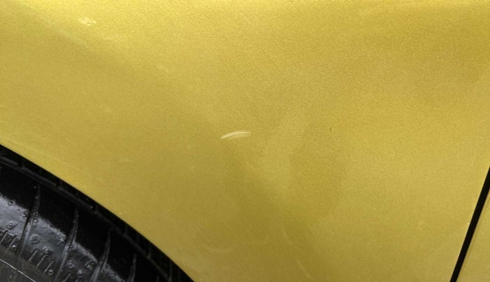 2016 Maruti Celerio ZXI AMT, CNG, Automatic, 27,739 km, Left fender - Minor scratches