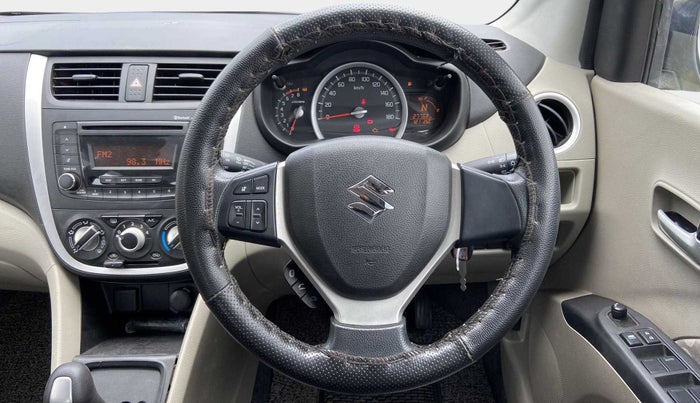 2016 Maruti Celerio ZXI AMT, CNG, Automatic, 27,739 km, Steering Wheel Close Up