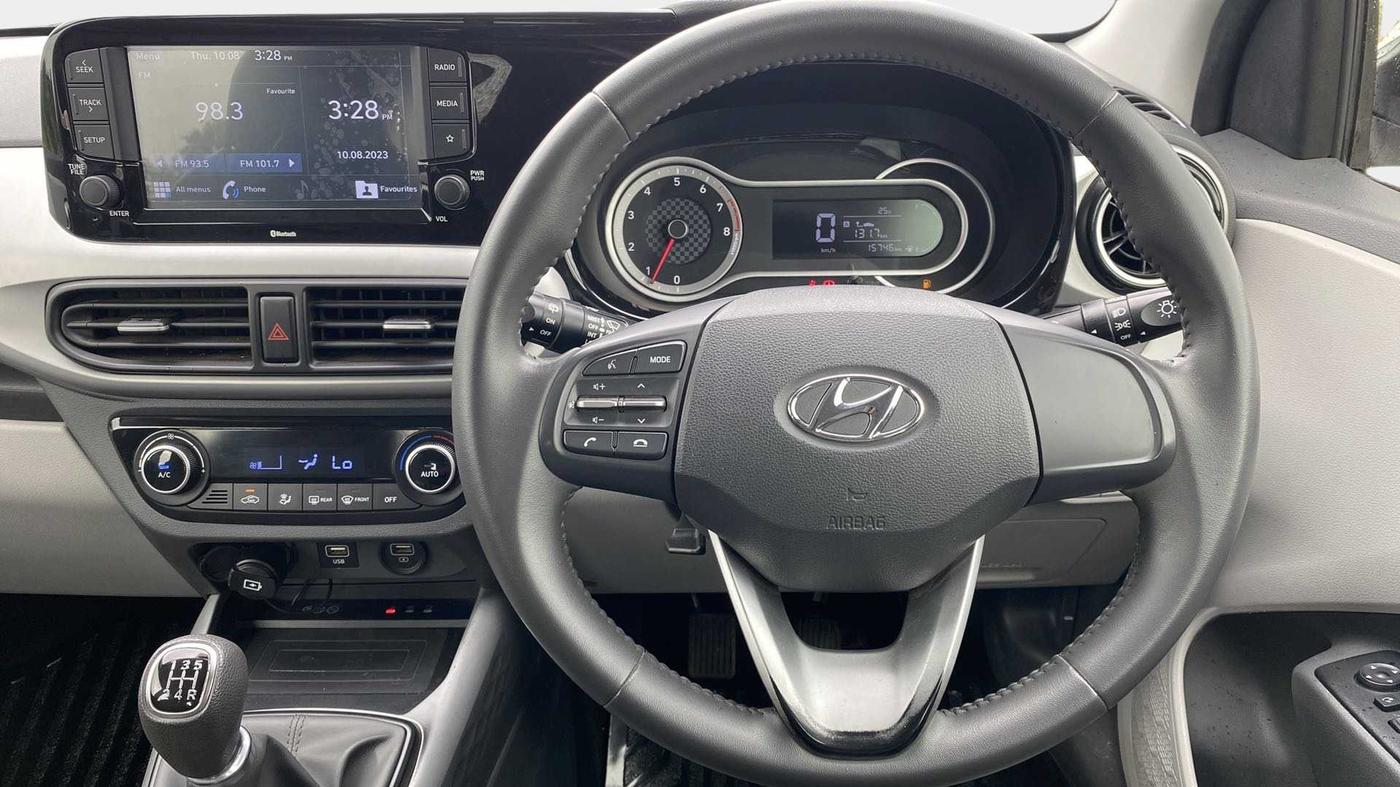 2019 Hyundai GRAND I10 NIOS ASTA 1.2 KAPPA VTVT, Petrol, Manual, 16,071 km, Steering Wheel Close Up