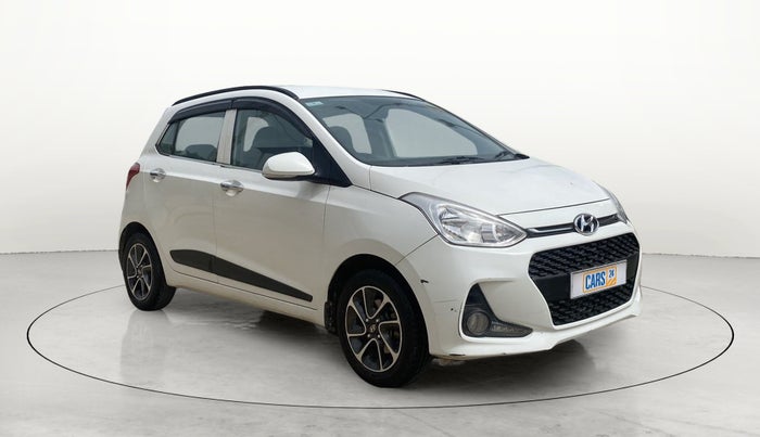2018 Hyundai Grand i10 ASTA 1.2 KAPPA VTVT, Petrol, Manual, 1,00,977 km, Right Front Diagonal