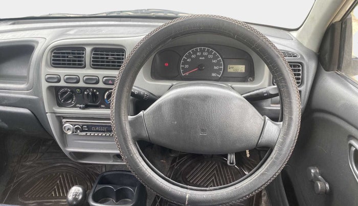 2012 Maruti Alto LXI, Petrol, Manual, 49,007 km, Steering Wheel Close Up