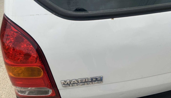 2012 Maruti Alto LXI, Petrol, Manual, 49,007 km, Dicky (Boot door) - Slightly dented