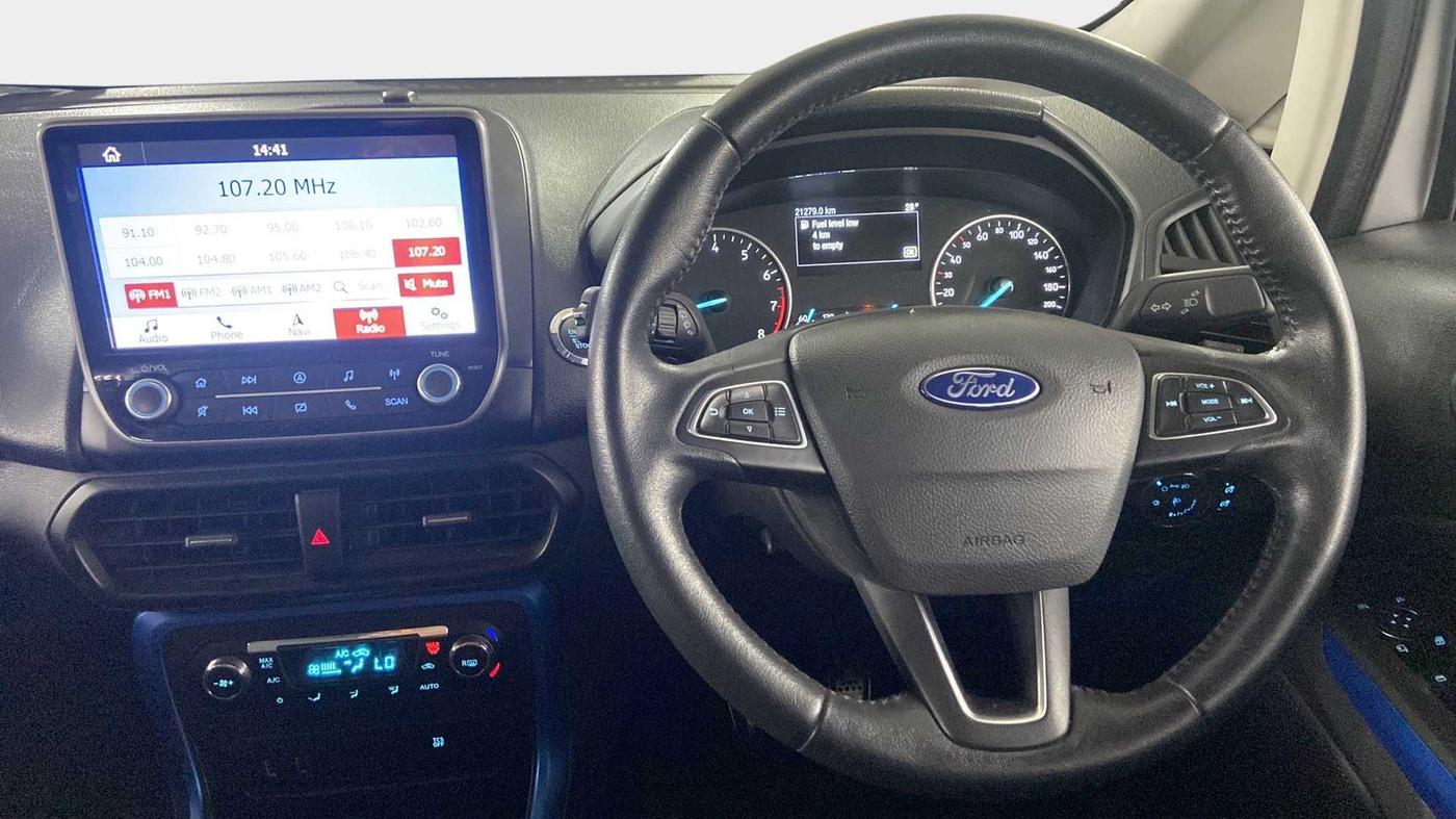 2019 Ford Ecosport TITANIUM 1.5L SIGNATURE EDITION (SUNROOF) PETROL, Petrol, Manual, 21,278 km, Steering Wheel Close Up