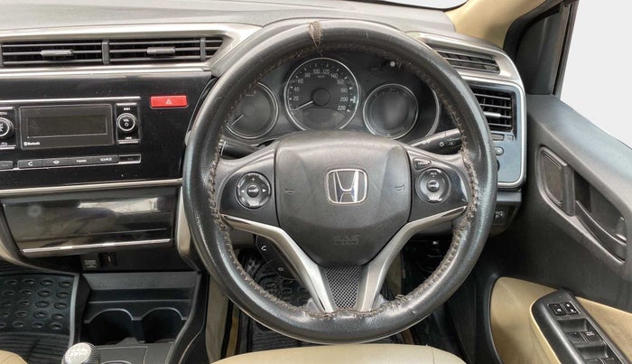 2014 Honda City 1.5L I-DTEC SV, Diesel, Manual, 1,02,813 km, Steering Wheel Close Up
