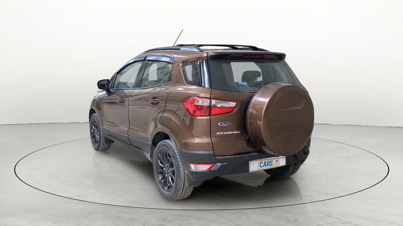 2016 Ford Ecosport TITANIUM+ 1.5L DIESEL, Diesel, Manual, 82,157 km, Left Back Diagonal
