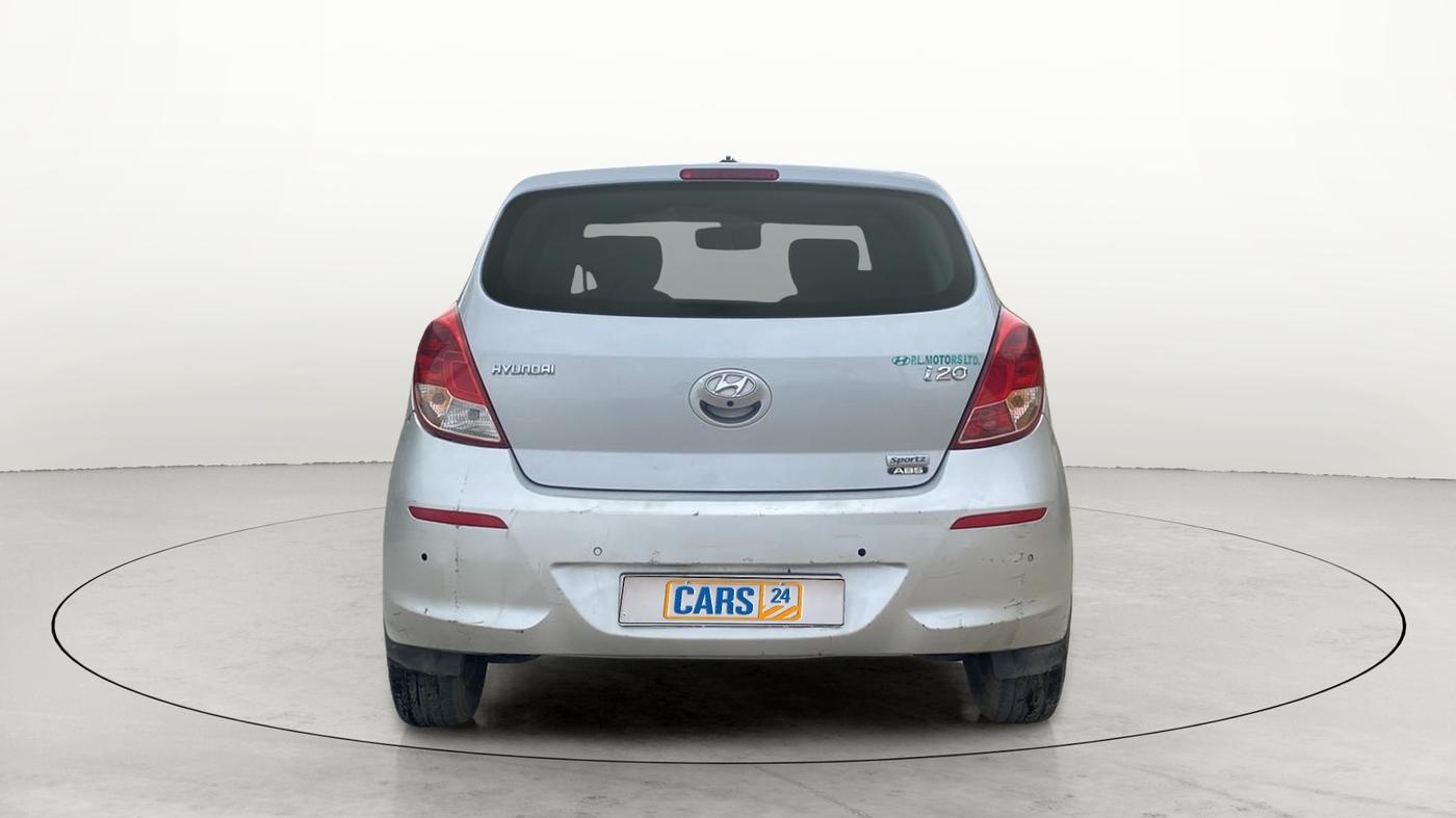 2013 Hyundai i20 SPORTZ 1.2, Petrol, Manual, 68,551 km, Back/Rear