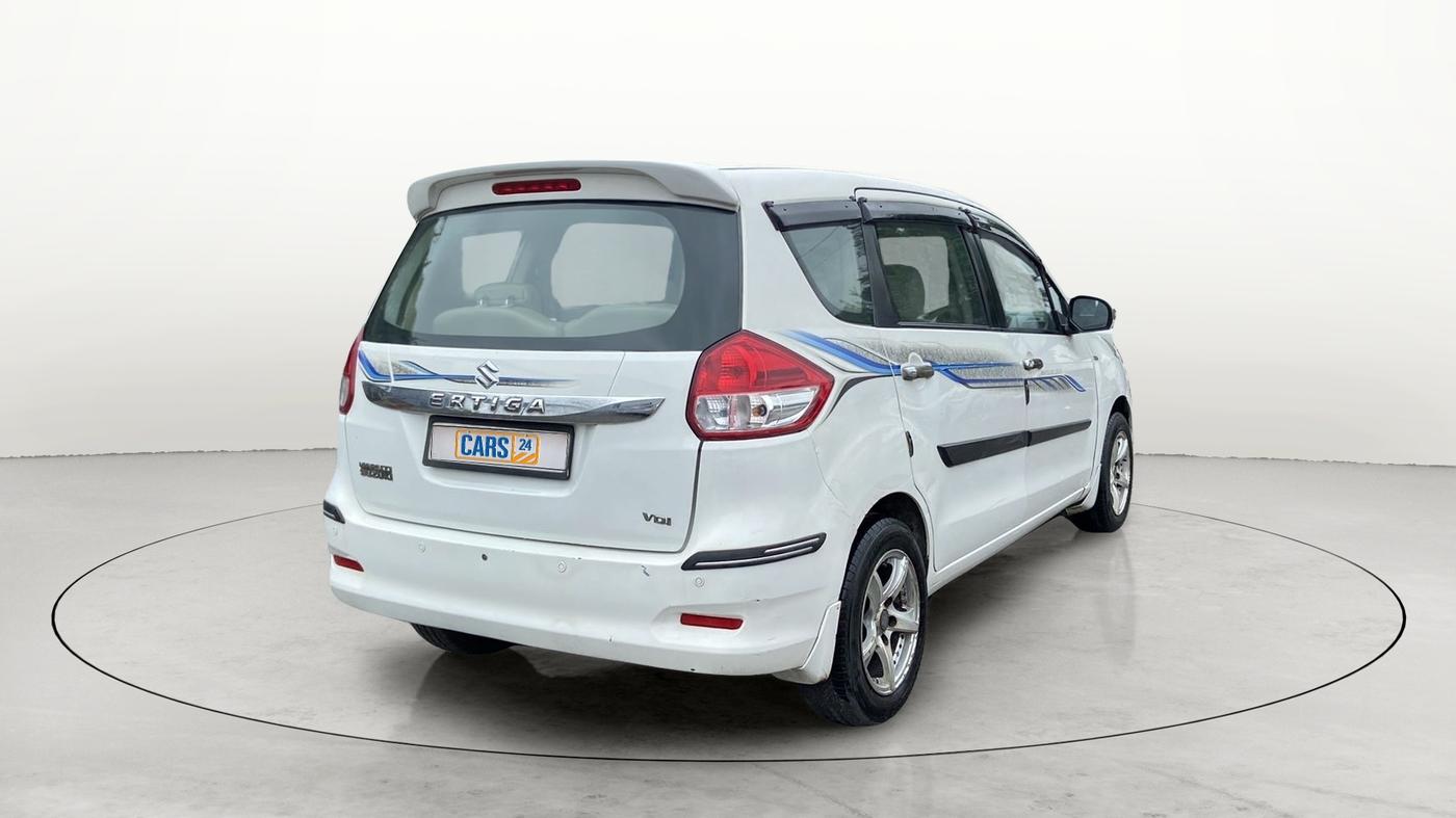2016 Maruti Ertiga VDI SHVS, Diesel, Manual, 72,725 km, Right Back Diagonal