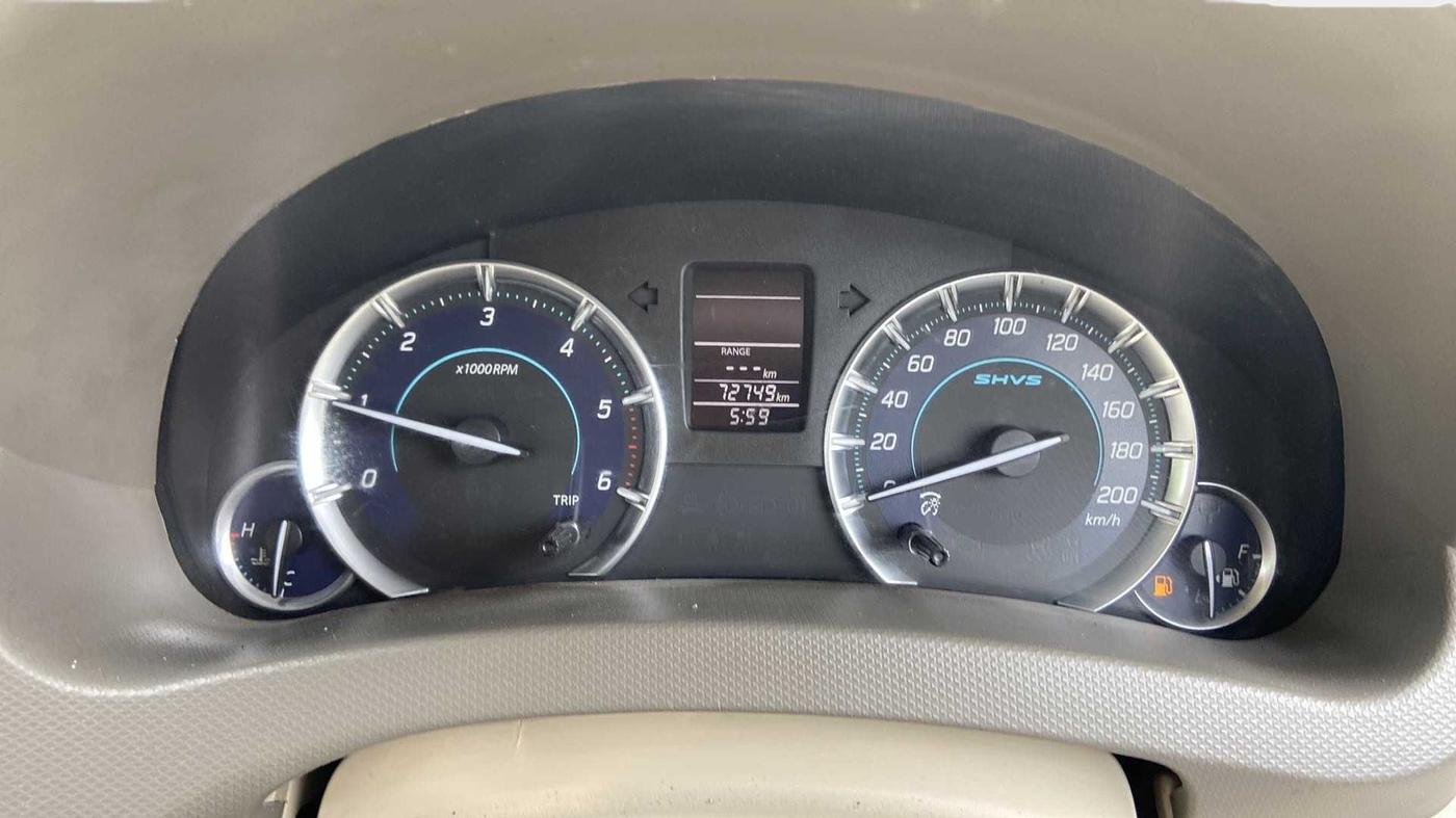 2016 Maruti Ertiga VDI SHVS, Diesel, Manual, 72,725 km, Odometer Image