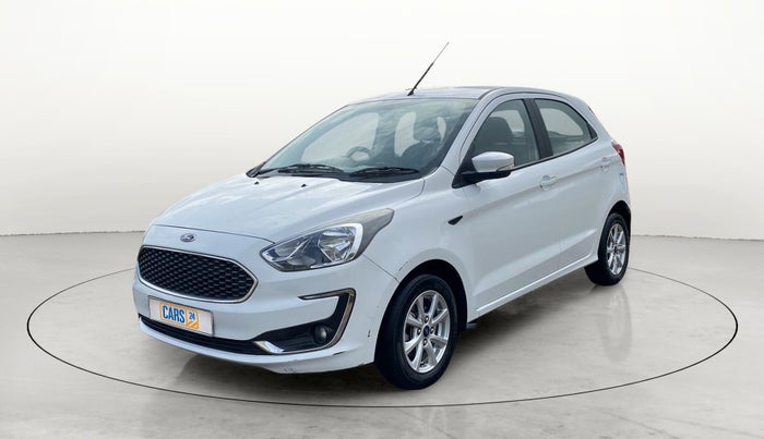 2019 Ford New Figo TITANIUM 1.2 PETROL MT, Petrol, Manual, 12,408 km, Left Front Diagonal
