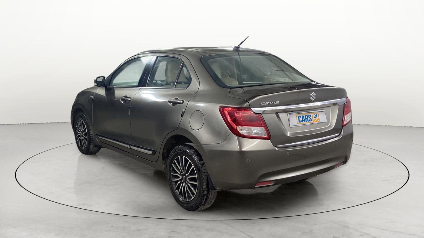 2019 Maruti Dzire ZDI PLUS AMT, Diesel, Automatic, 45,449 km, Left Back Diagonal