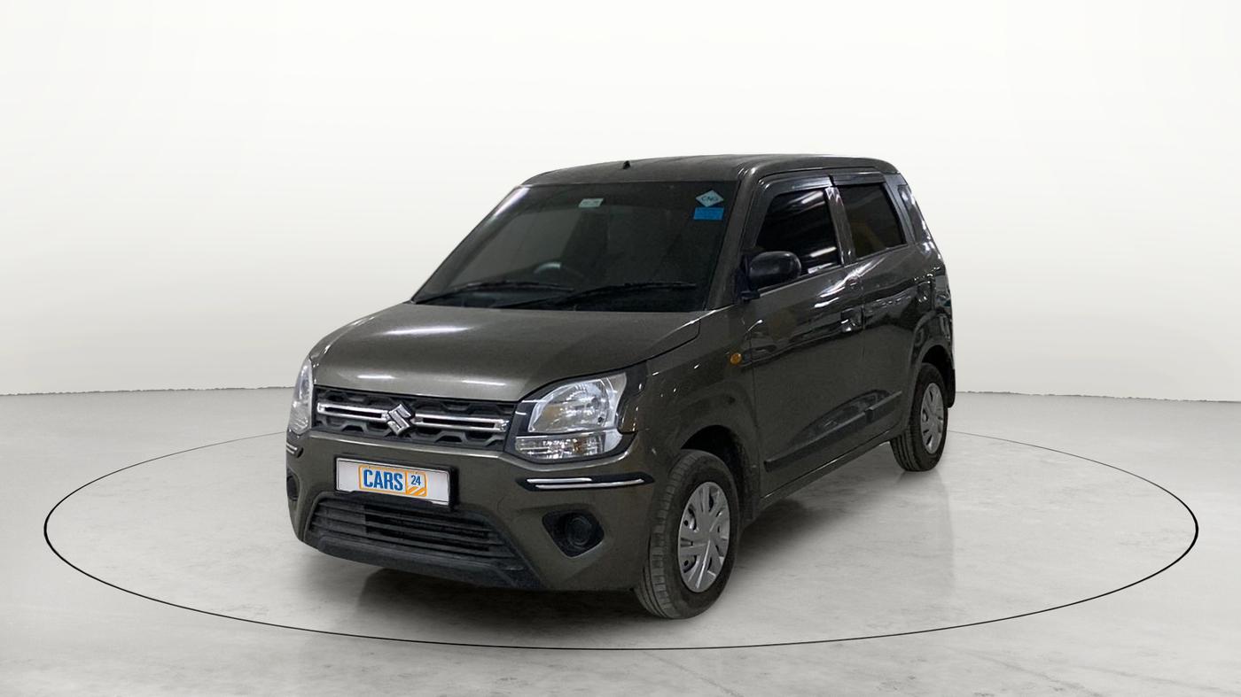2020 Maruti New Wagon-R LXI CNG 1.0, CNG, Manual, 48,740 km, Left Front Diagonal