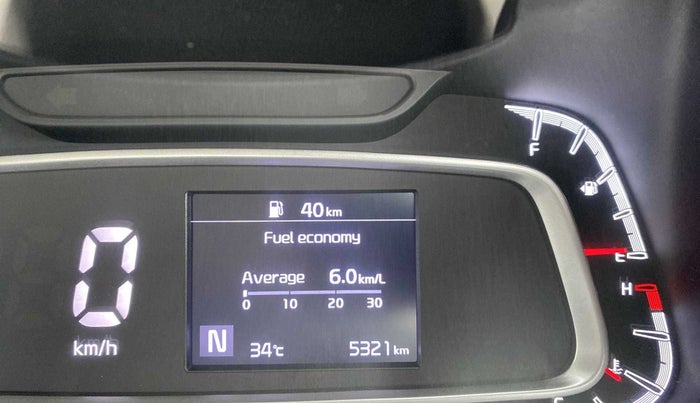 2021 KIA SONET HTX 1.0 IMT, Petrol, Manual, 5,306 km, Odometer Image