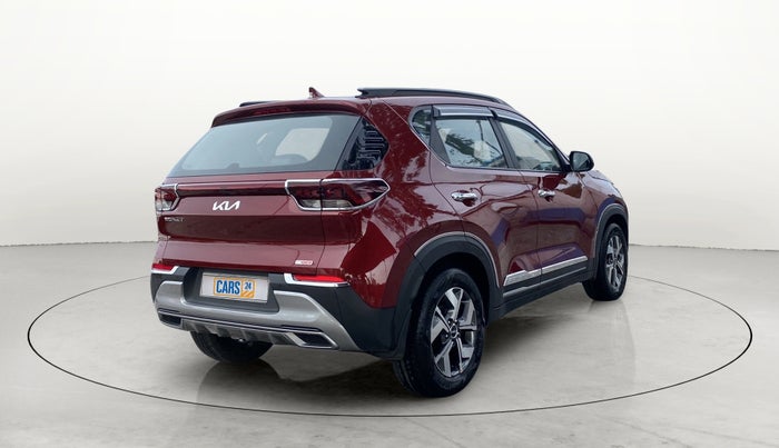 2021 KIA SONET HTX 1.0 IMT, Petrol, Manual, 5,306 km, Right Back Diagonal