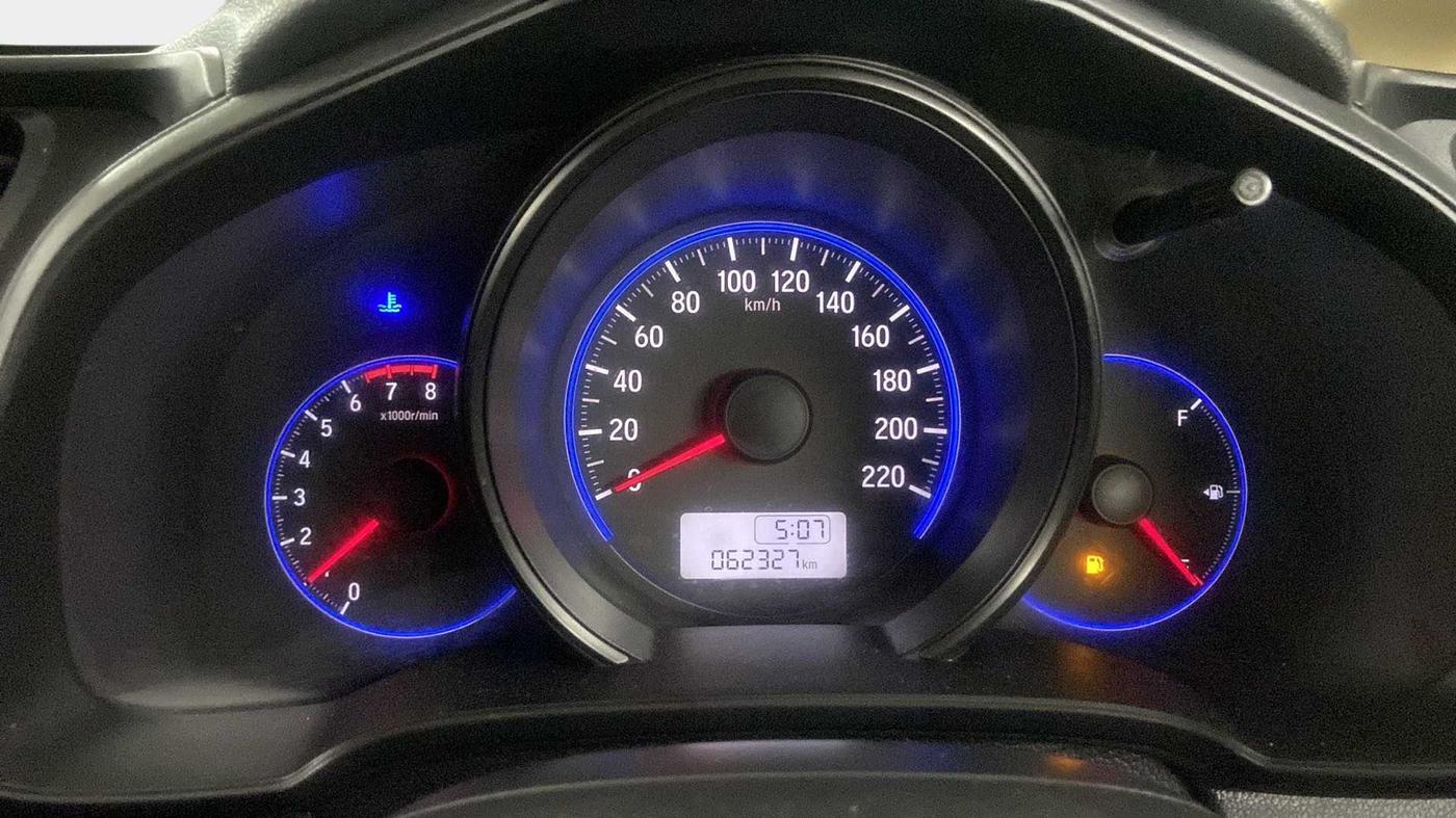 2016 Honda Jazz 1.2L I-VTEC E, Petrol, Manual, 62,489 km, Odometer Image