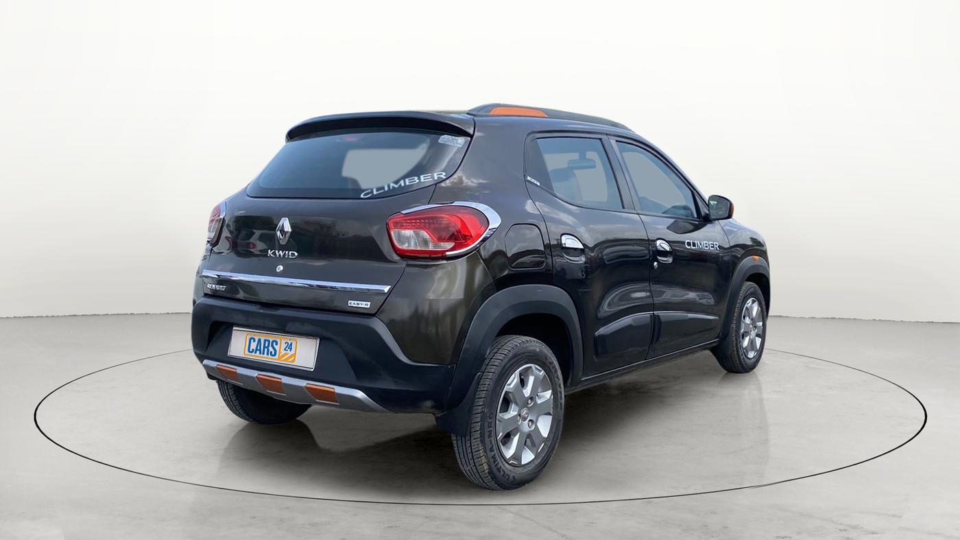 2019 Renault Kwid CLIMBER 1.0 AMT, Petrol, Automatic, 46,678 km, Right Back Diagonal