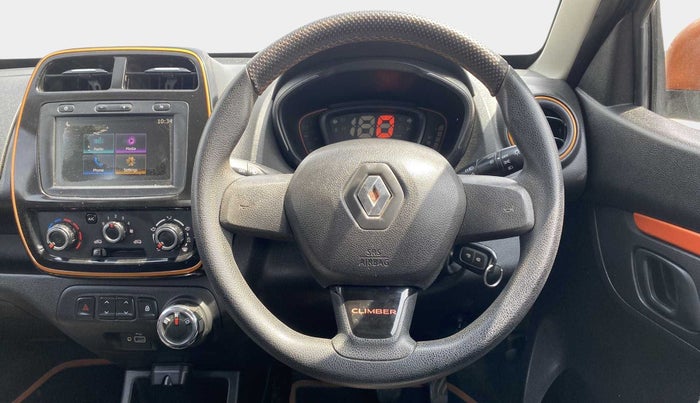 2019 Renault Kwid CLIMBER 1.0 AMT, Petrol, Automatic, 46,678 km, Steering Wheel Close Up