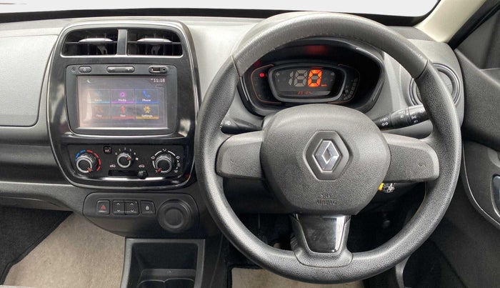 2018 Renault Kwid RXT 1.0 (O), Petrol, Manual, 25,121 km, Steering Wheel Close Up