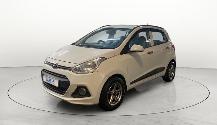 2016 Hyundai Grand i10 SPORTZ 1.2 KAPPA VTVT, Petrol, Manual, 67,236 km, Left Front Diagonal