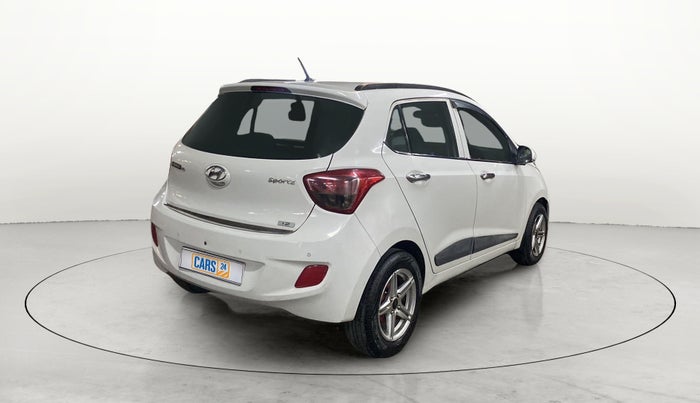 2016 Hyundai Grand i10 SPORTZ 1.2 KAPPA VTVT, Petrol, Manual, 67,236 km, Right Back Diagonal