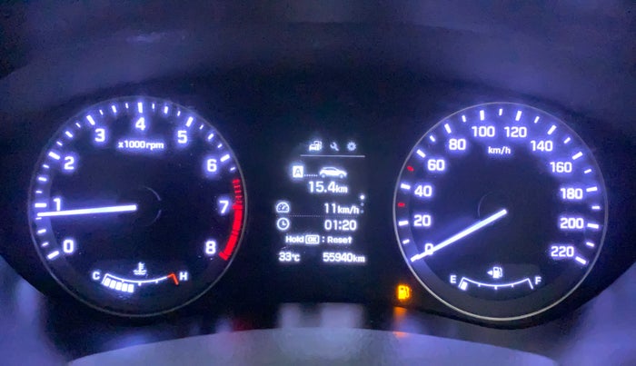 2014 Hyundai Elite i20 ASTA 1.2, Petrol, Manual, 55,940 km, Odometer Image
