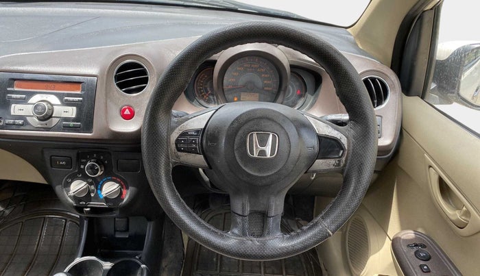 2013 Honda Amaze 1.2L I-VTEC S, Petrol, Manual, 52,034 km, Steering Wheel Close Up