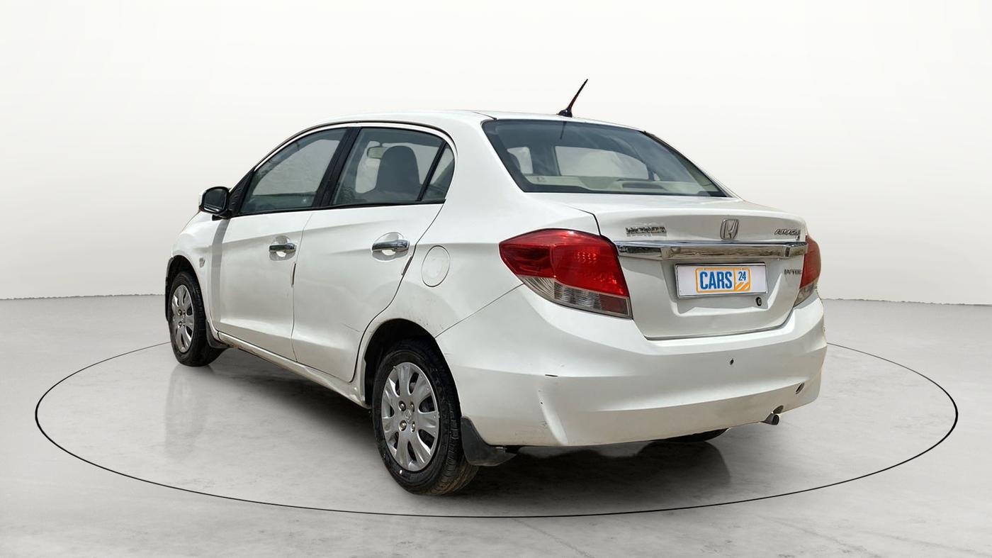 2013 Honda Amaze 1.2L I-VTEC S, Petrol, Manual, 52,034 km, Left Back Diagonal