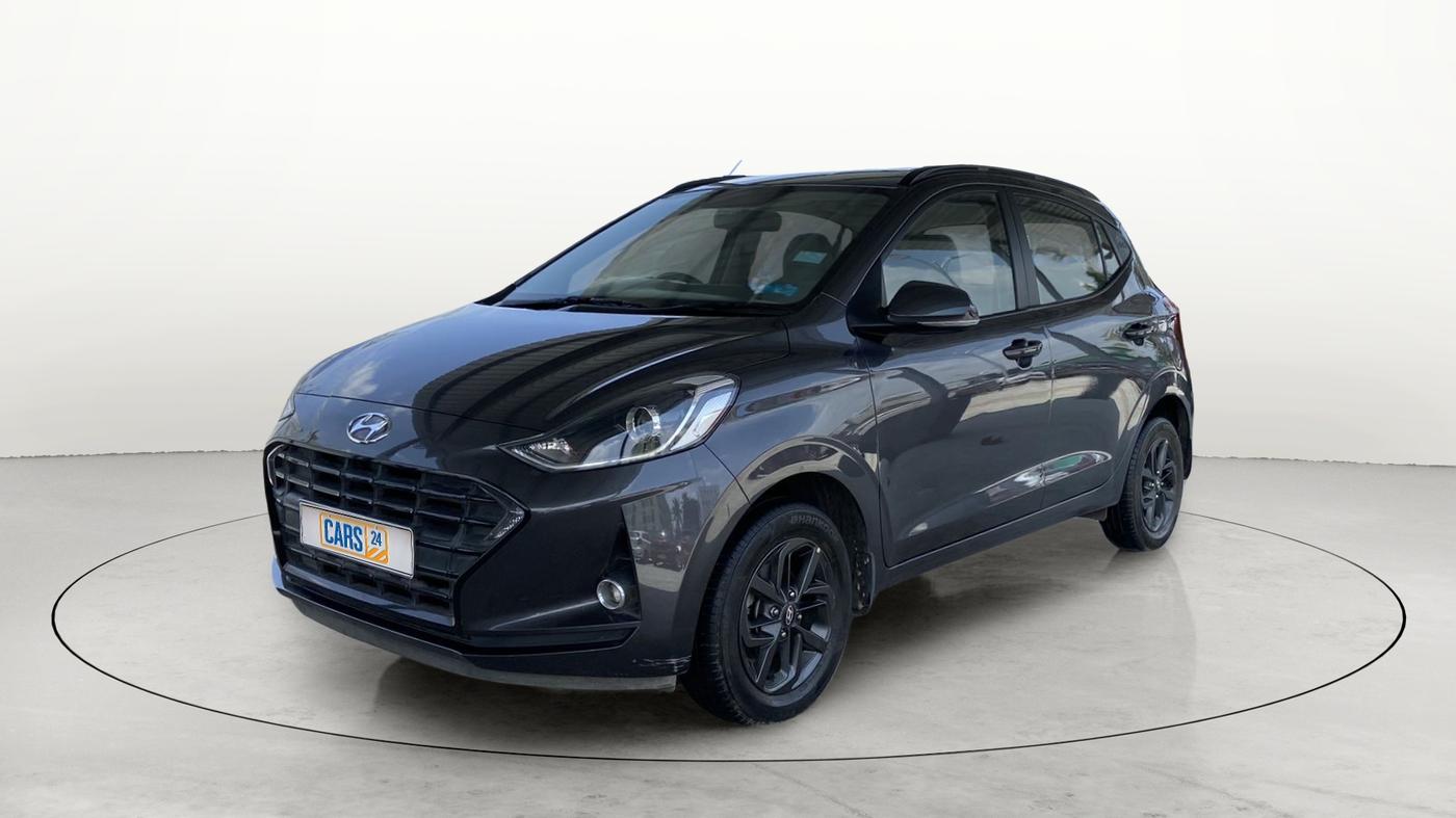 2019 Hyundai GRAND I10 NIOS SPORTZ AMT 1.2 KAPPA VTVT, Petrol, Automatic, 26,771 km, Left Front Diagonal