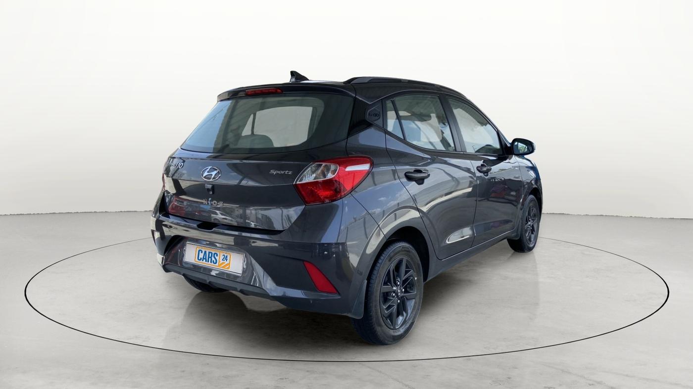 2019 Hyundai GRAND I10 NIOS SPORTZ AMT 1.2 KAPPA VTVT, Petrol, Automatic, 26,771 km, Right Back Diagonal