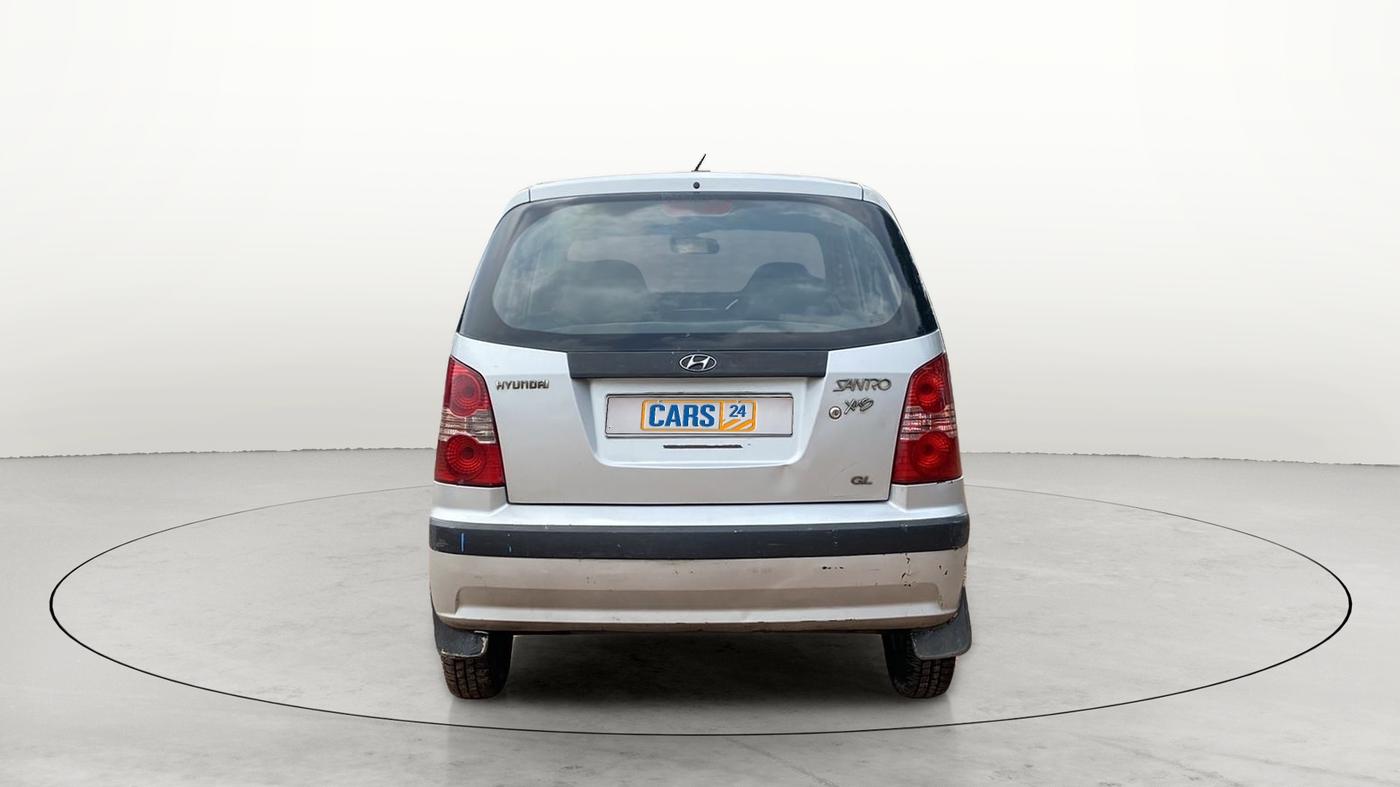 2010 Hyundai Santro Xing GL, Petrol, Manual, 65,916 km, Back/Rear