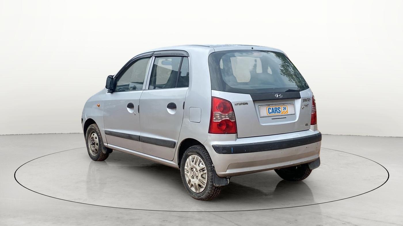 2010 Hyundai Santro Xing GL, Petrol, Manual, 65,916 km, Left Back Diagonal