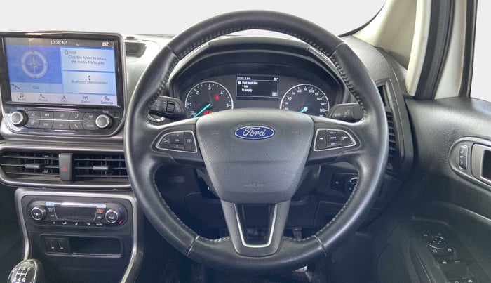 2019 Ford Ecosport TITANIUM 1.5L DIESEL, Diesel, Manual, 70,693 km, Steering Wheel Close Up