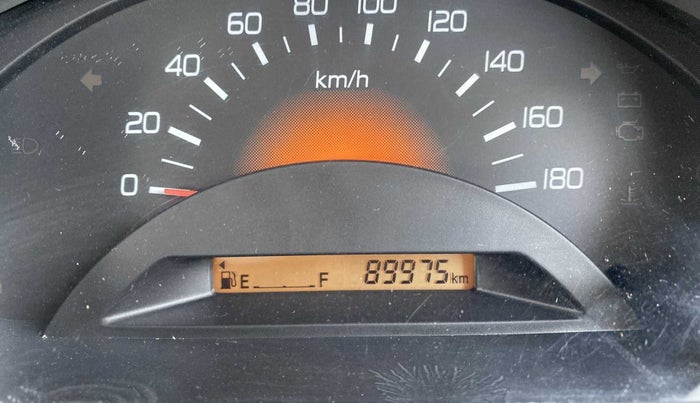 2012 Maruti Wagon R 1.0 LXI, Petrol, Manual, 89,945 km, Odometer Image