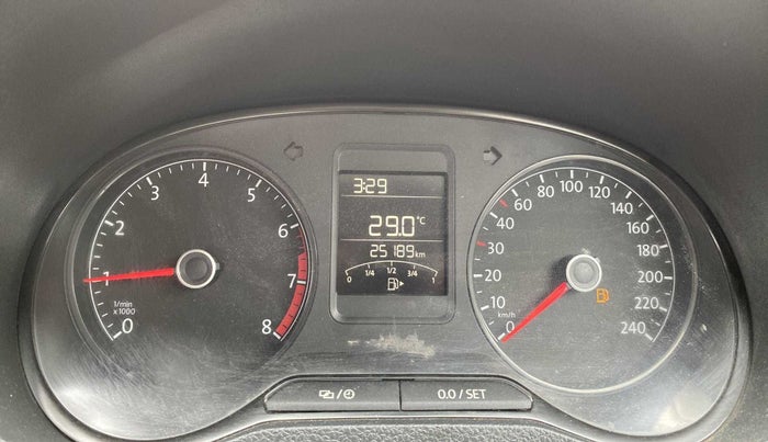 2019 Volkswagen Polo TRENDLINE 1.0L, Petrol, Manual, 25,274 km, Odometer Image