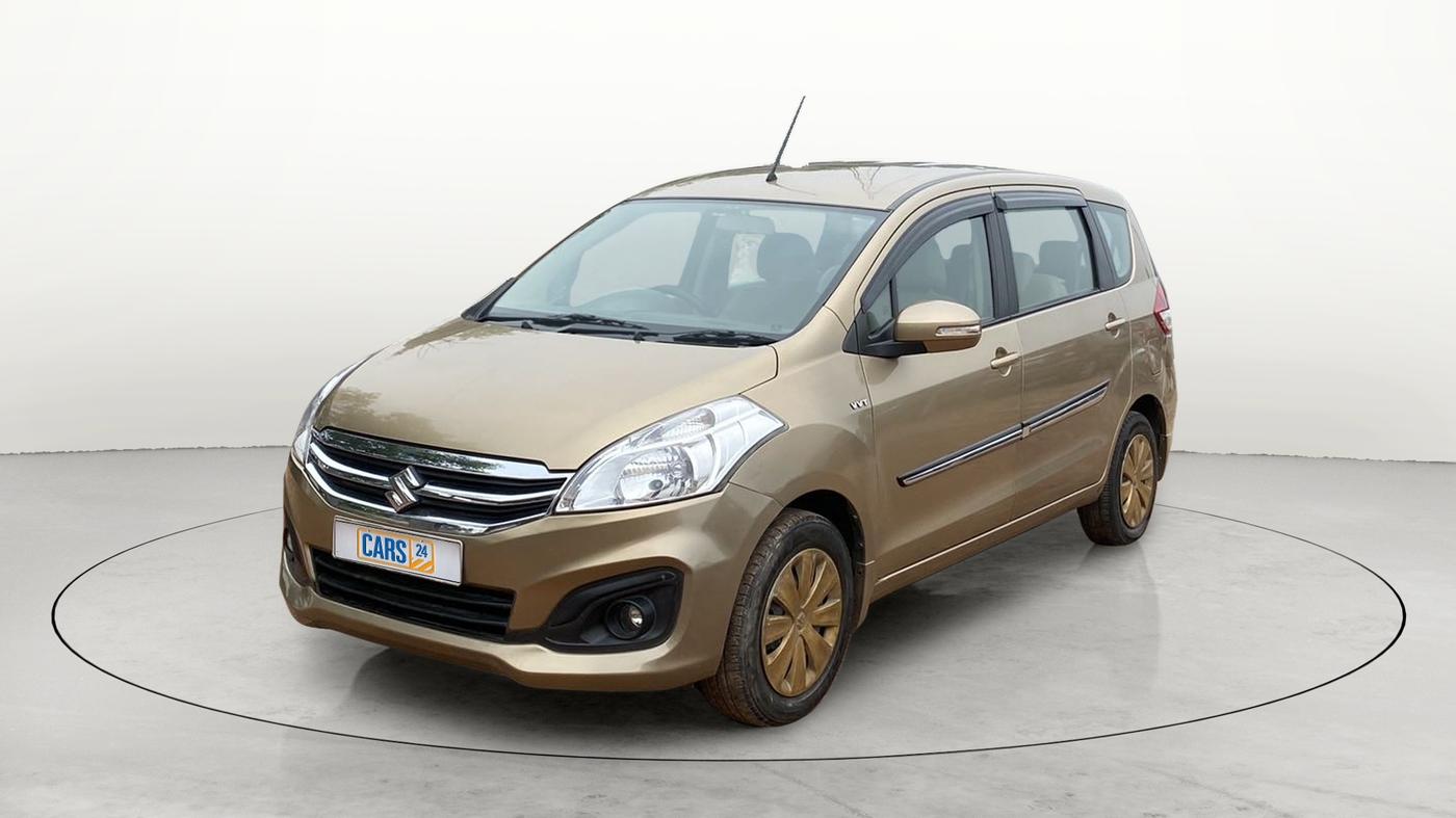 2016 Maruti Ertiga VXI, Petrol, Manual, 48,539 km, Left Front Diagonal