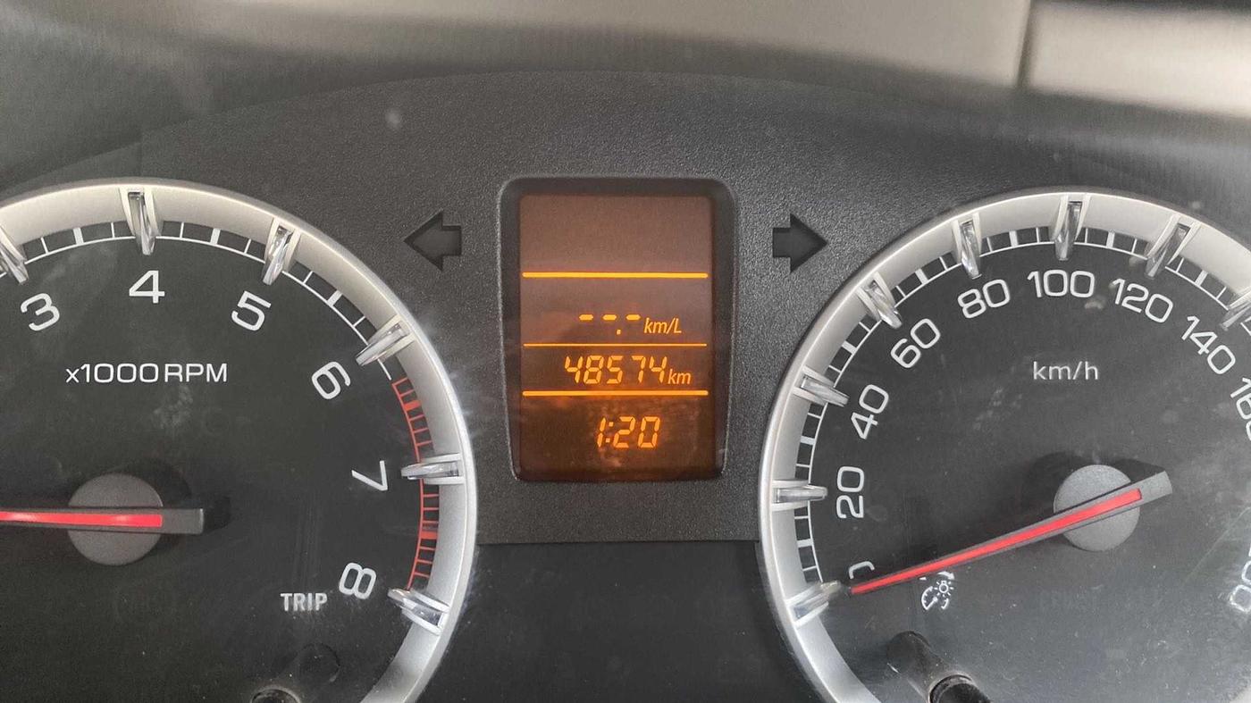 2016 Maruti Ertiga VXI, Petrol, Manual, 48,539 km, Odometer Image