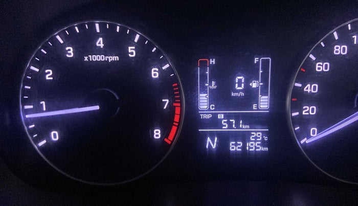 2017 Hyundai Creta SX PLUS AT 1.6 PETROL, Petrol, Automatic, 62,194 km, Odometer Image