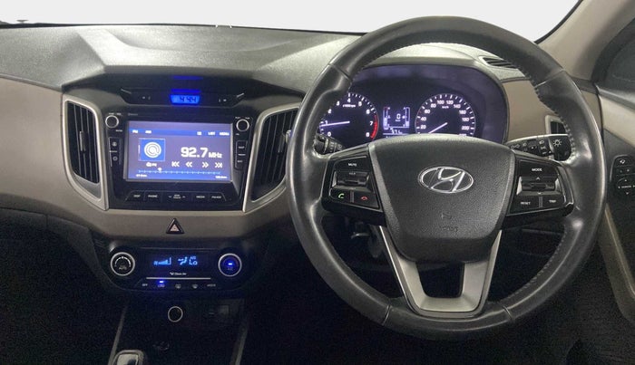 2017 Hyundai Creta SX PLUS AT 1.6 PETROL, Petrol, Automatic, 62,194 km, Steering Wheel Close Up