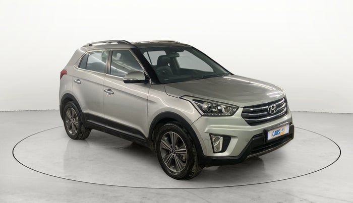 2017 Hyundai Creta SX PLUS AT 1.6 PETROL, Petrol, Automatic, 62,194 km, Right Front Diagonal