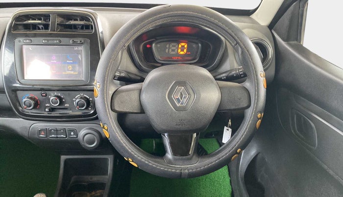 2017 Renault Kwid RXT 1.0 (O), Petrol, Manual, 42,912 km, Steering Wheel Close Up