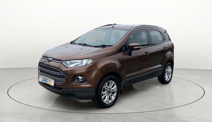 2016 Ford Ecosport TITANIUM 1.5L PETROL AT, CNG, Automatic, 55,639 km, Left Front Diagonal