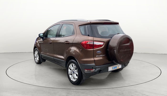2016 Ford Ecosport TITANIUM 1.5L PETROL AT, CNG, Automatic, 55,639 km, Left Back Diagonal