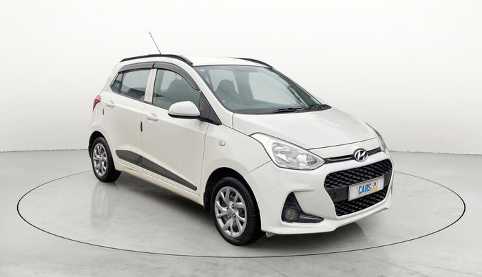 2017 Hyundai Grand i10 SPORTZ 1.2 KAPPA VTVT, Petrol, Manual, 27,022 km, Right Front Diagonal