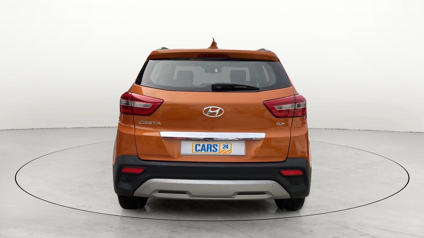 2019 Hyundai Creta SX (O) 1.6 DIESEL, Diesel, Manual, 84,309 km, Back/Rear