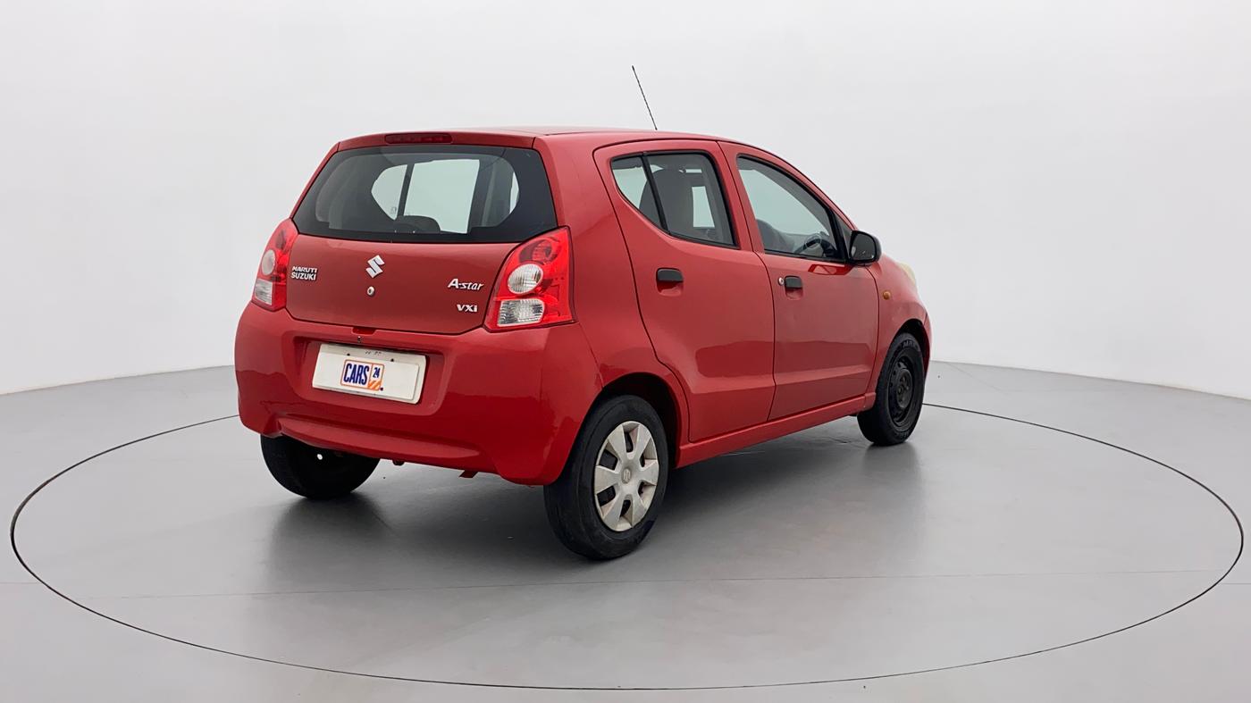 2010 Maruti A Star VXI, Petrol, Manual, 77,954 km, Right Back Diagonal