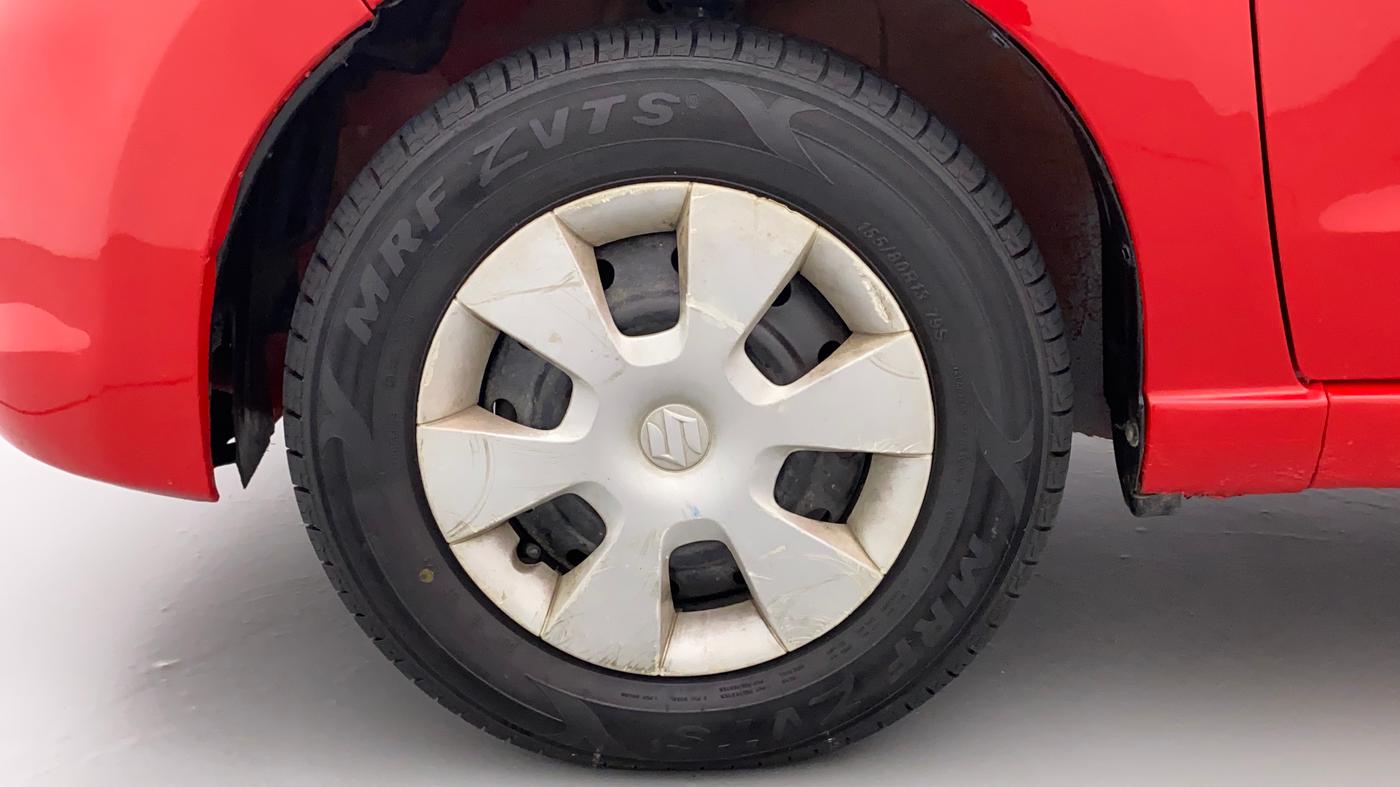 2010 Maruti A Star VXI, Petrol, Manual, 77,954 km, Left Front Wheel