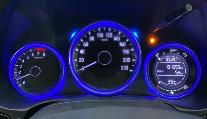 2016 Honda City 1.5L I-VTEC SV, Petrol, Manual, 1,02,004 km, Odometer Image