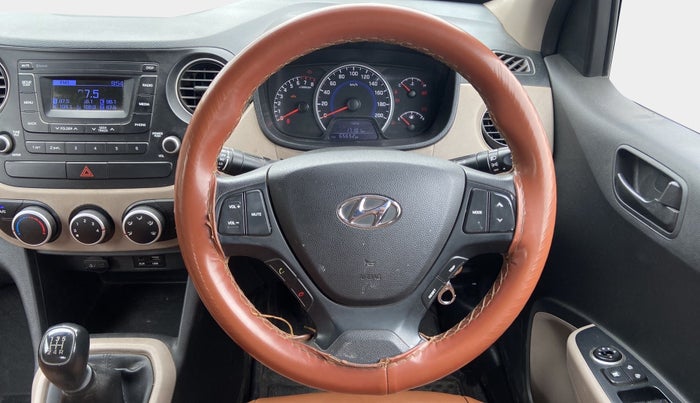 2019 Hyundai Grand i10 MAGNA 1.2 KAPPA VTVT, Petrol, Manual, 65,627 km, Steering Wheel Close Up