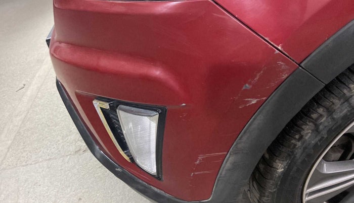 2017 Hyundai Creta SX PLUS AT 1.6 PETROL, Petrol, Automatic, 31,687 km, Front bumper - Minor scratches